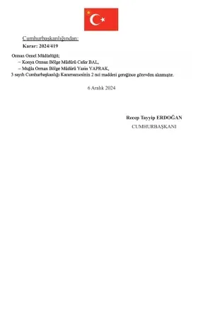 Son Dakika! Birçok kurumda görevden alma ve atamalar